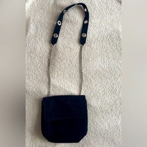 Brandy Melville Suede Crossbody Bag Purse
